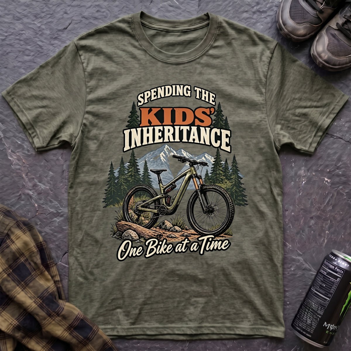 Spending the Kids' Inheritance T-Shirt - AspenCrestOutdoors