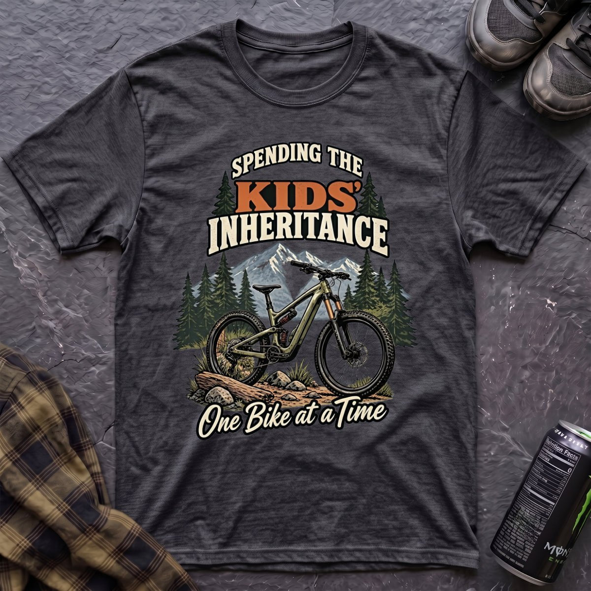 Spending the Kids' Inheritance T-Shirt - AspenCrestOutdoors