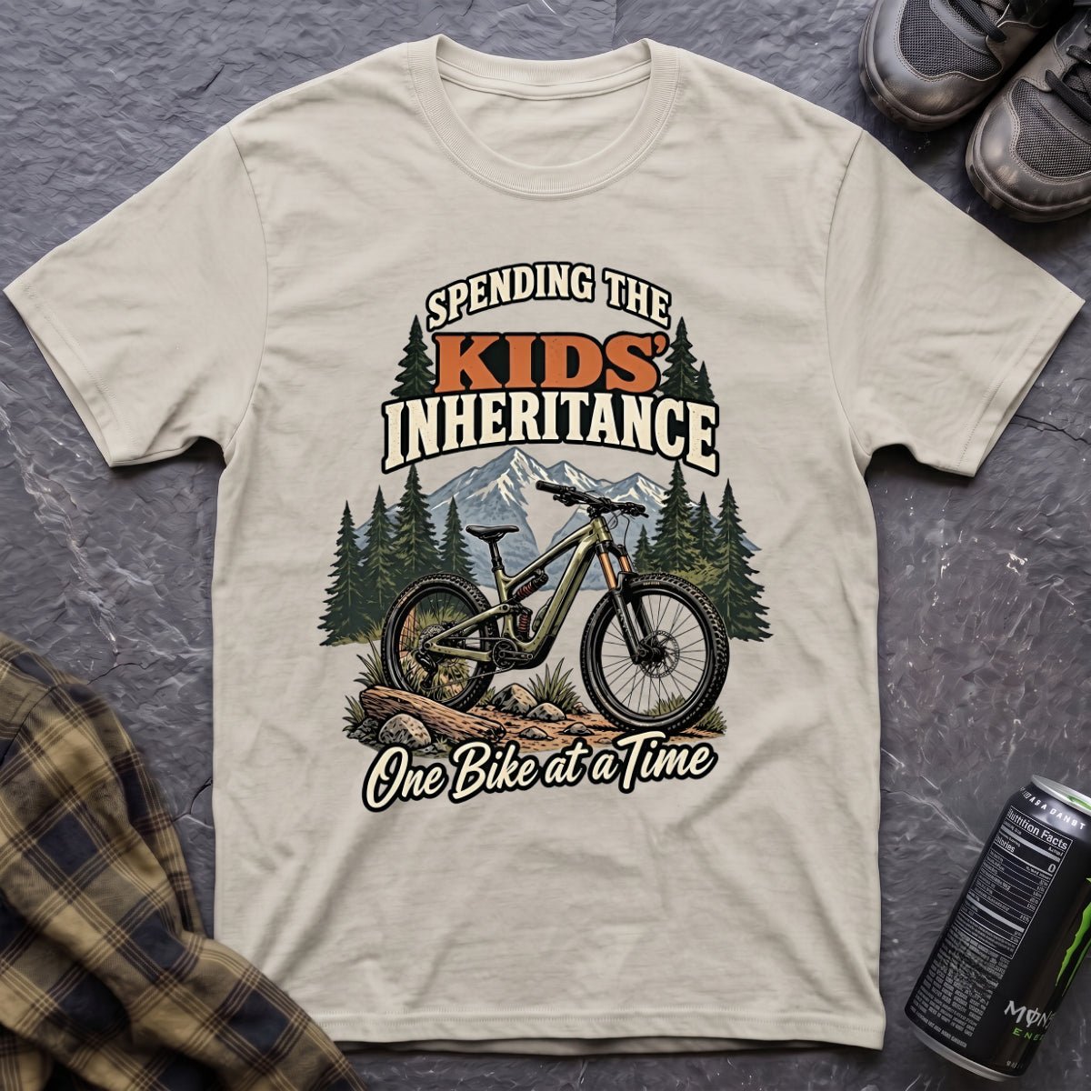 Spending the Kids' Inheritance T-Shirt - AspenCrestOutdoors