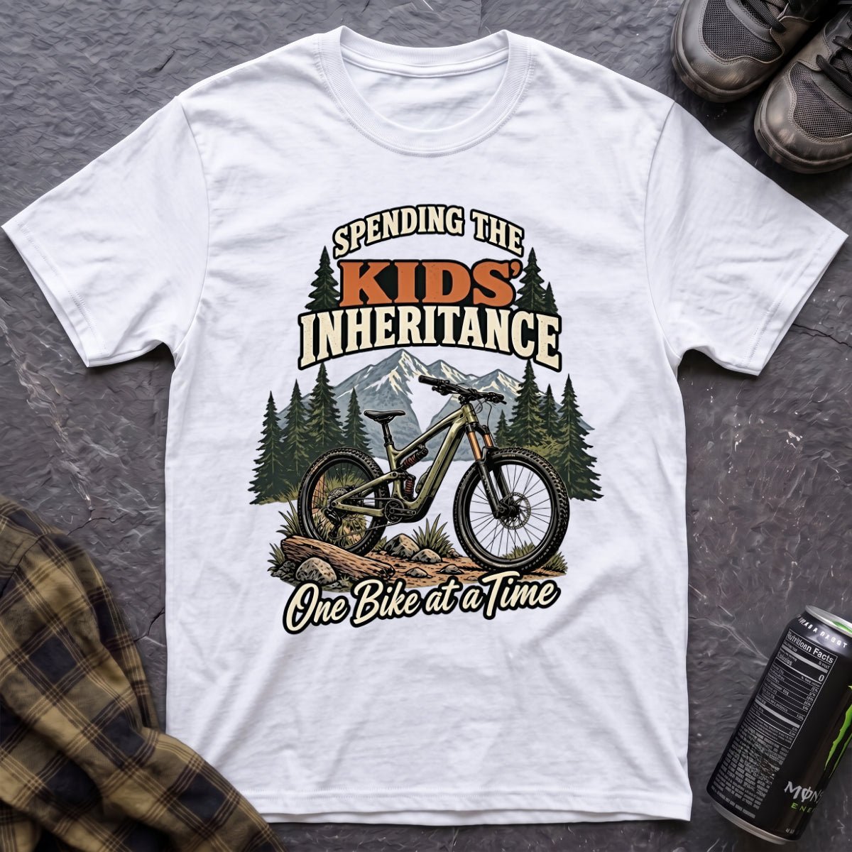 Spending the Kids' Inheritance T-Shirt - AspenCrestOutdoors