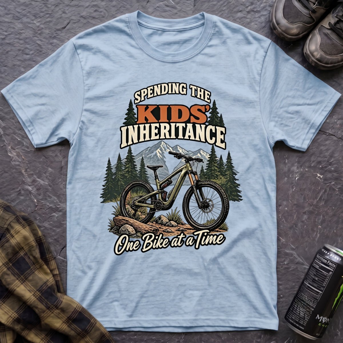 Spending the Kids' Inheritance T-Shirt - AspenCrestOutdoors