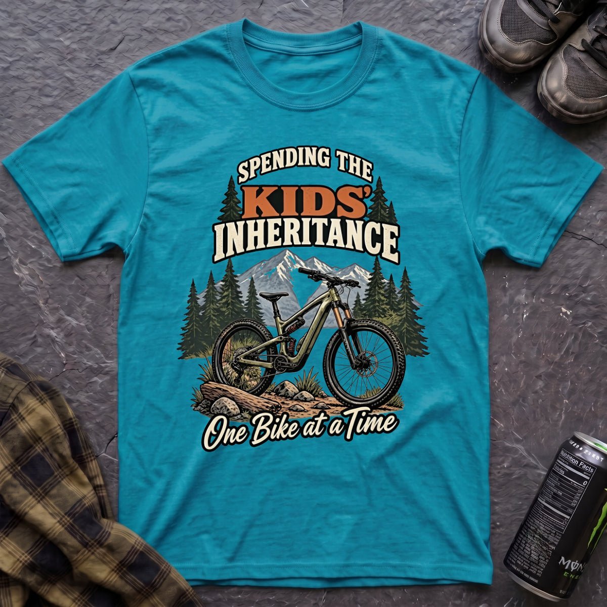 Spending the Kids' Inheritance T-Shirt - AspenCrestOutdoors