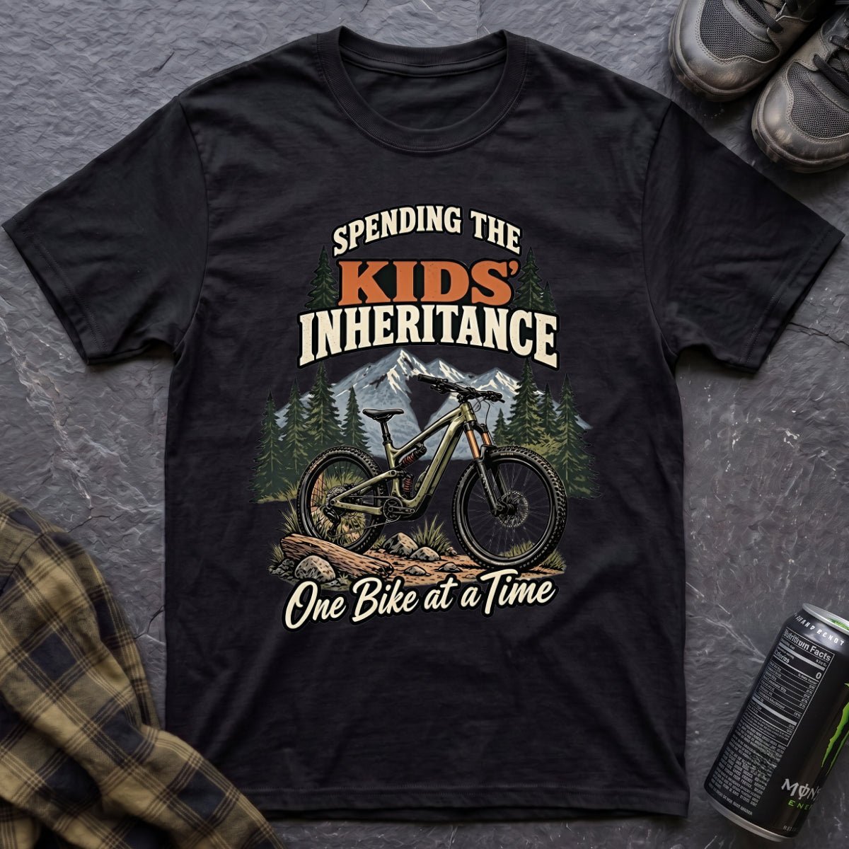 Spending the Kids' Inheritance T-Shirt - AspenCrestOutdoors