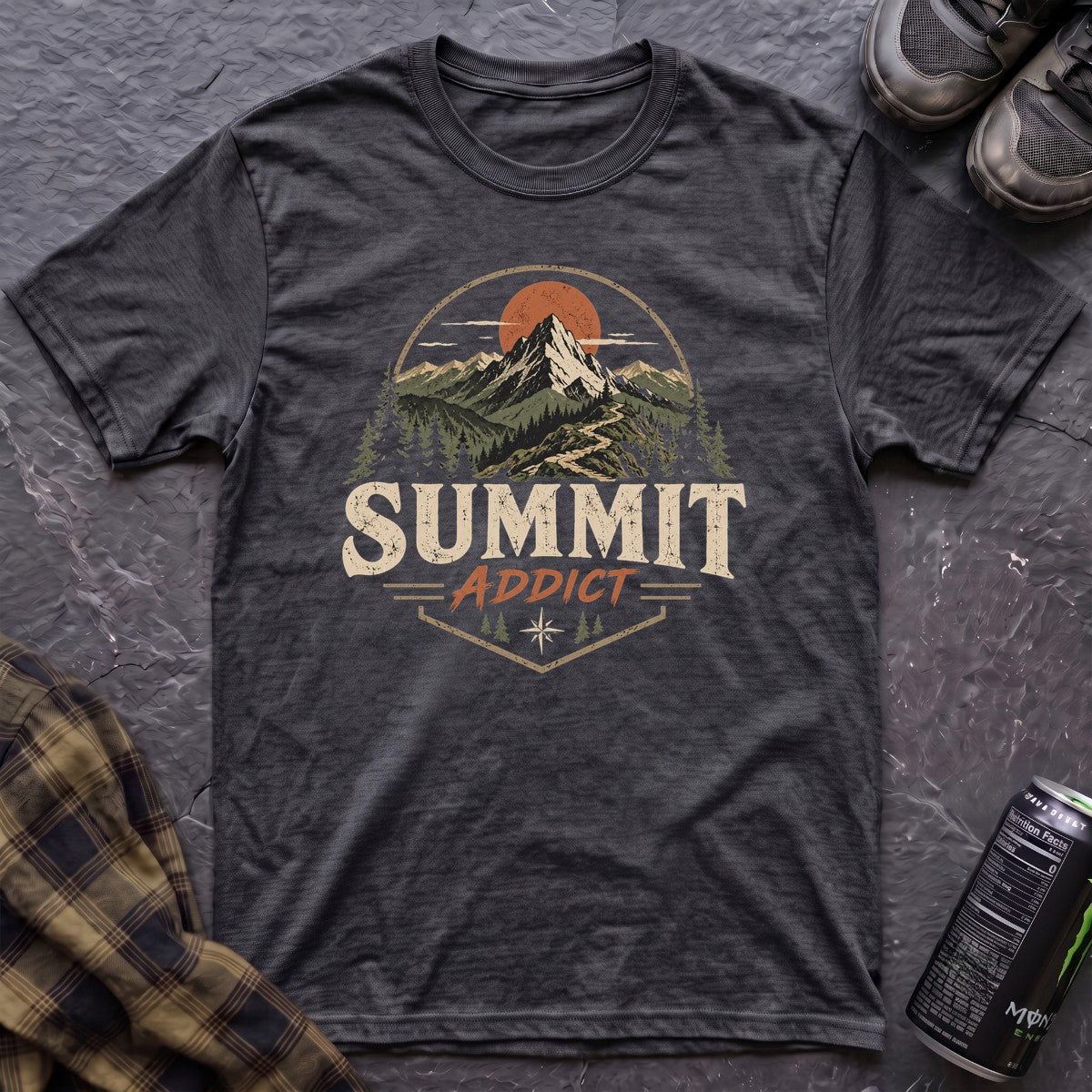 Summit Addict T-Shirt - AspenCrestOutdoors