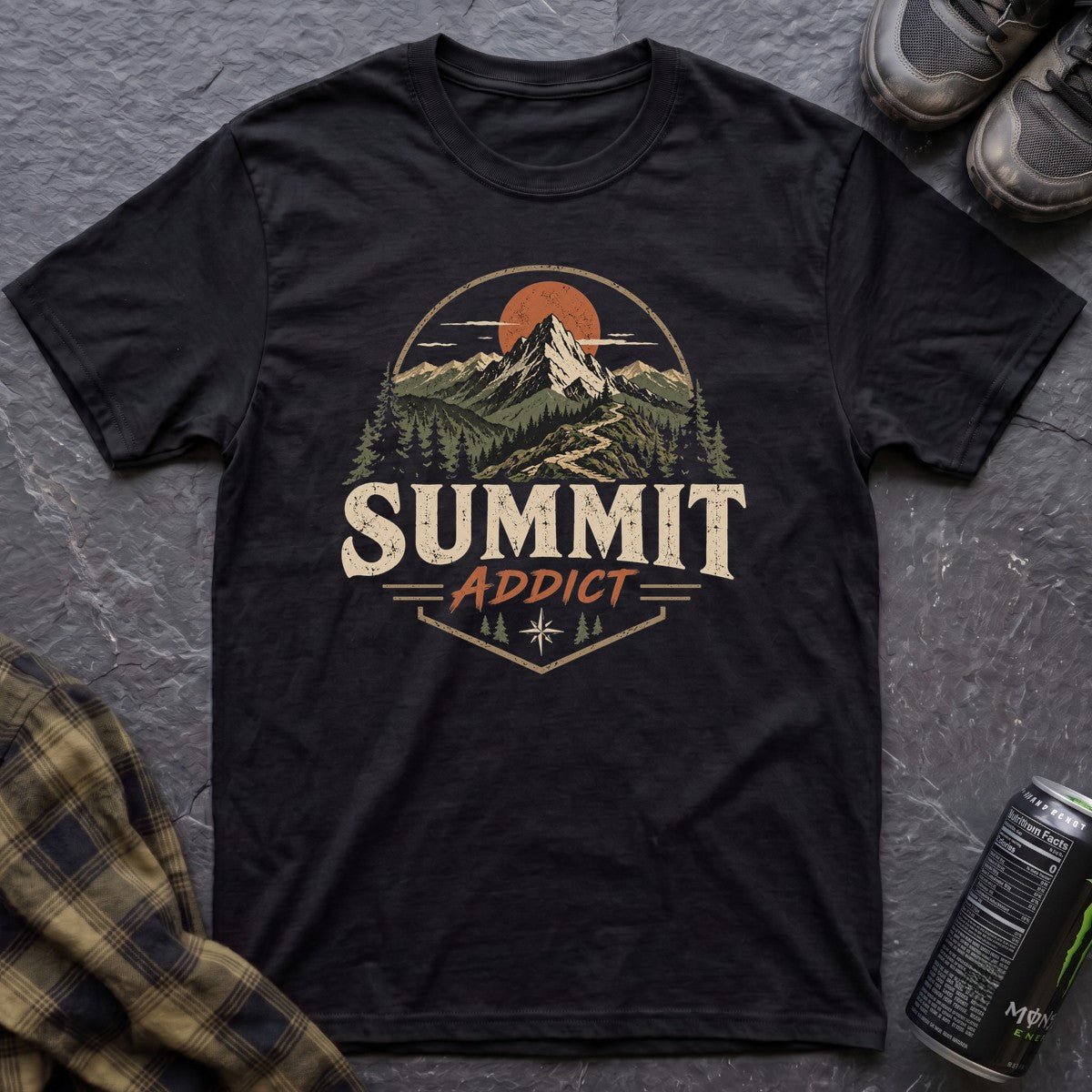 Summit Addict T-Shirt - AspenCrestOutdoors