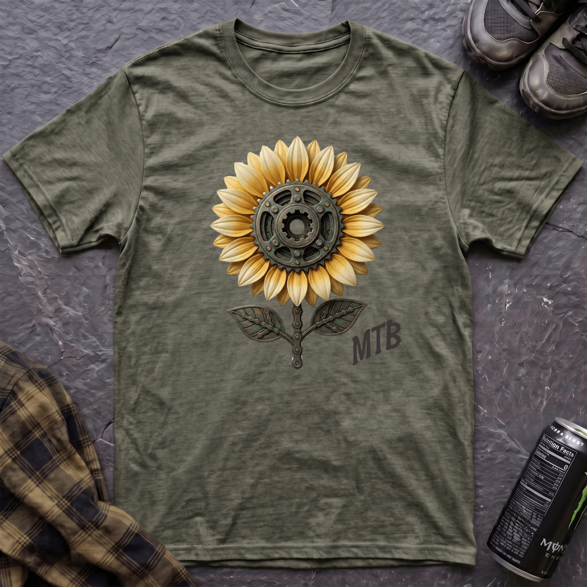Sunflower MTB T-Shirt - AspenCrestOutdoors
