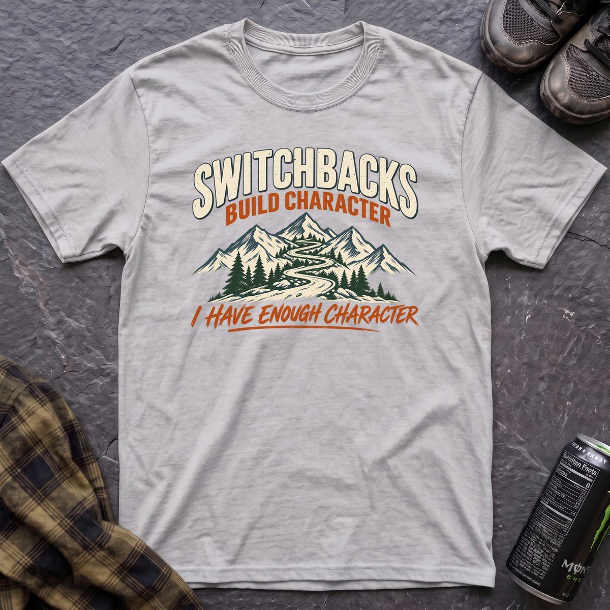 Switchbacks Build Character T-Shirt - AspenCrestOutdoors