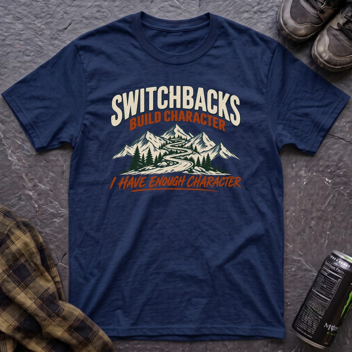 Switchbacks Build Character T-Shirt - AspenCrestOutdoors