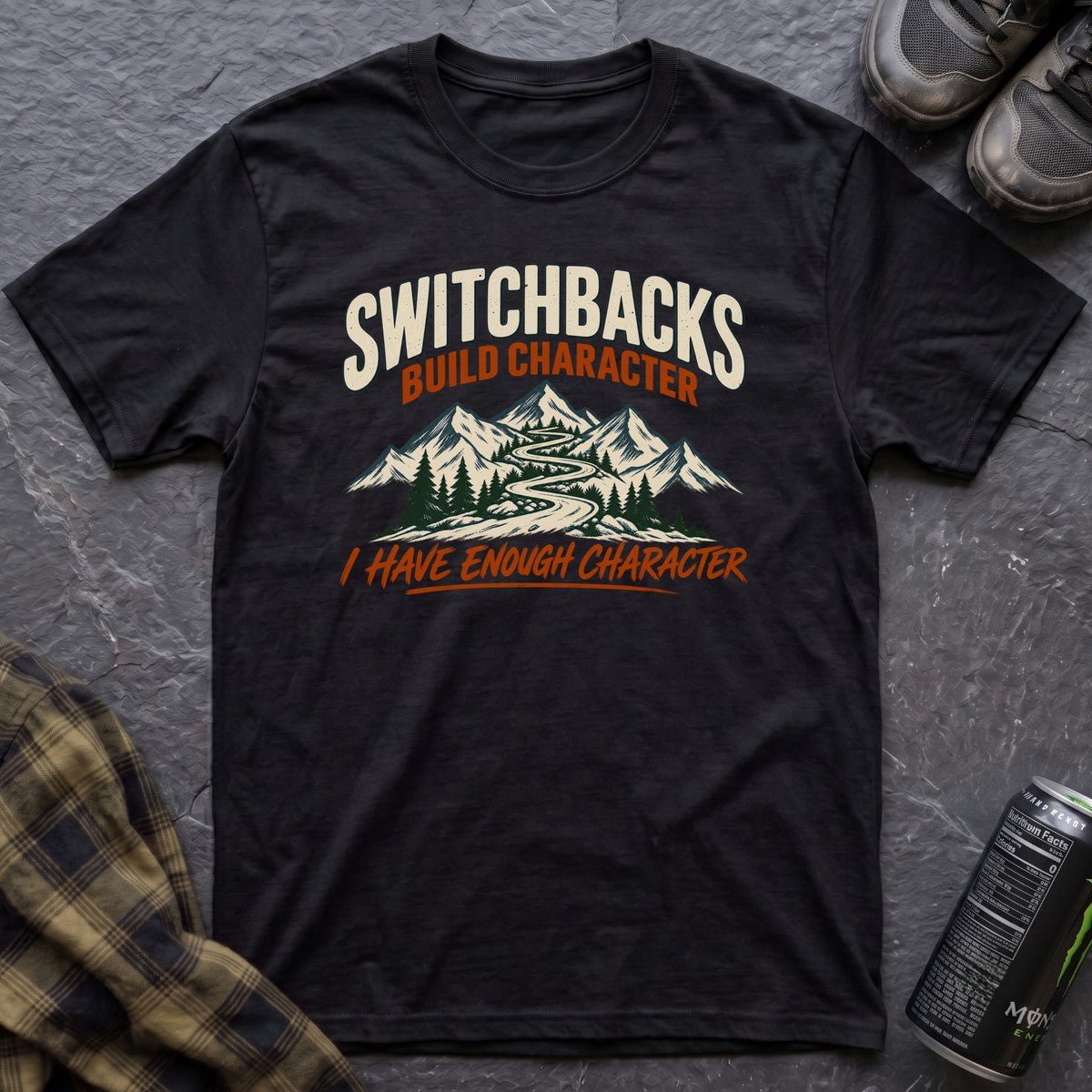 Switchbacks Build Character T-Shirt - AspenCrestOutdoors