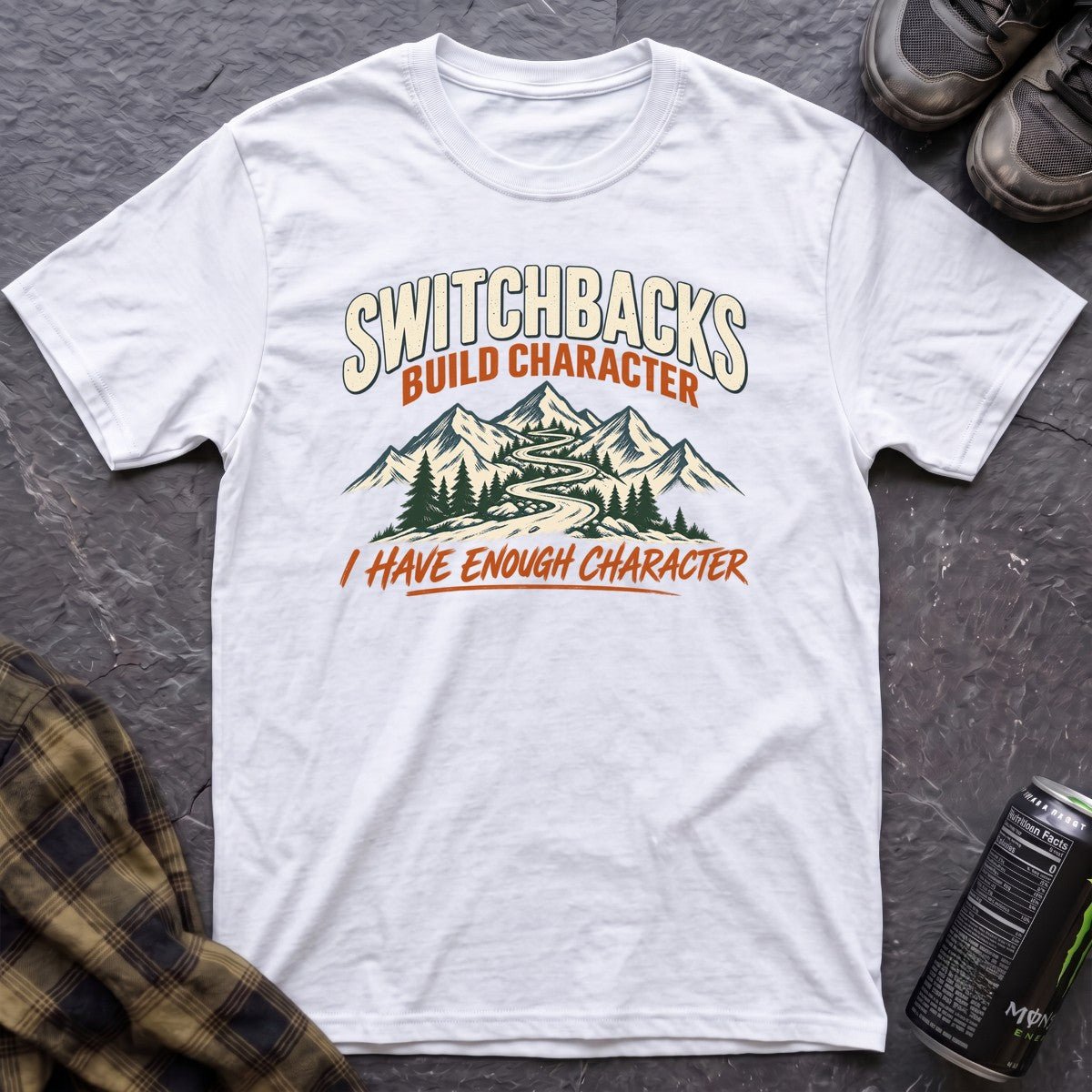 Switchbacks Build Character T-Shirt - AspenCrestOutdoors