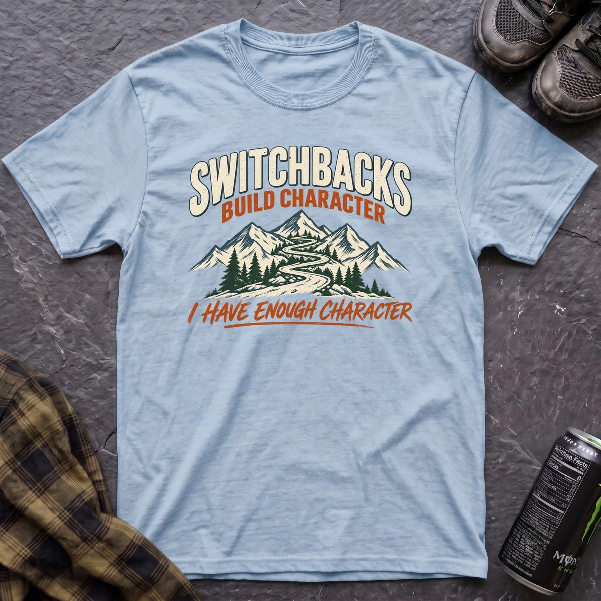Switchbacks Build Character T-Shirt - AspenCrestOutdoors