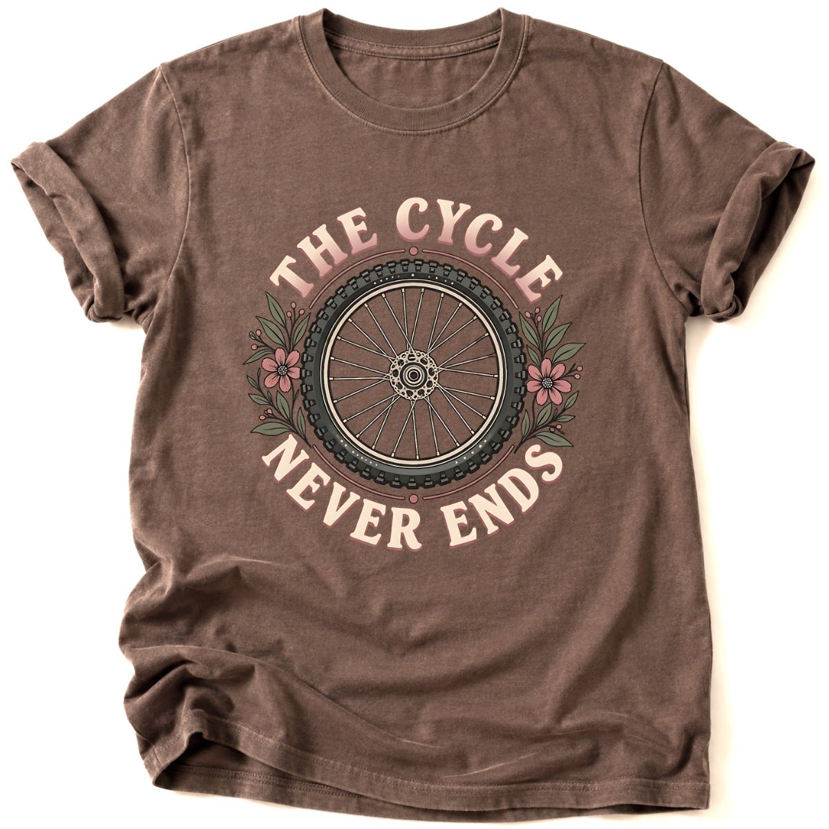 The Cycle Never Ends T-Shirt - AspenCrestOutdoors