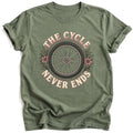 The Cycle Never Ends T-Shirt - AspenCrestOutdoors