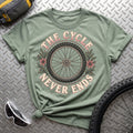 The Cycle Never Ends-Womens T-Shirt - AspenCrestOutdoors