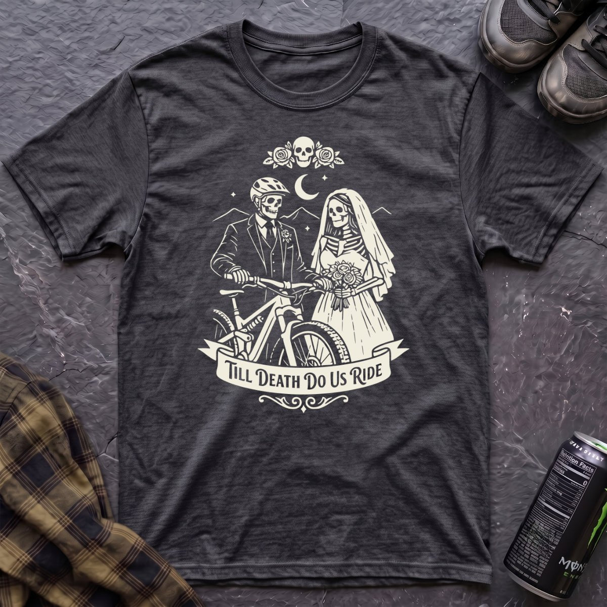 Till Death Do Us Ride T-Shirt - AspenCrestOutdoors