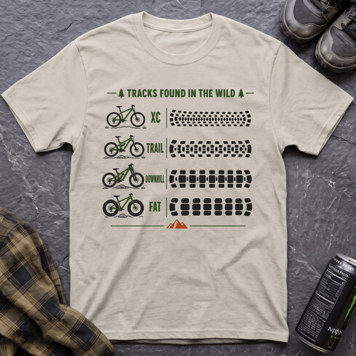 Tracks Found In The Wild T-Shirt - AspenCrestOutdoors