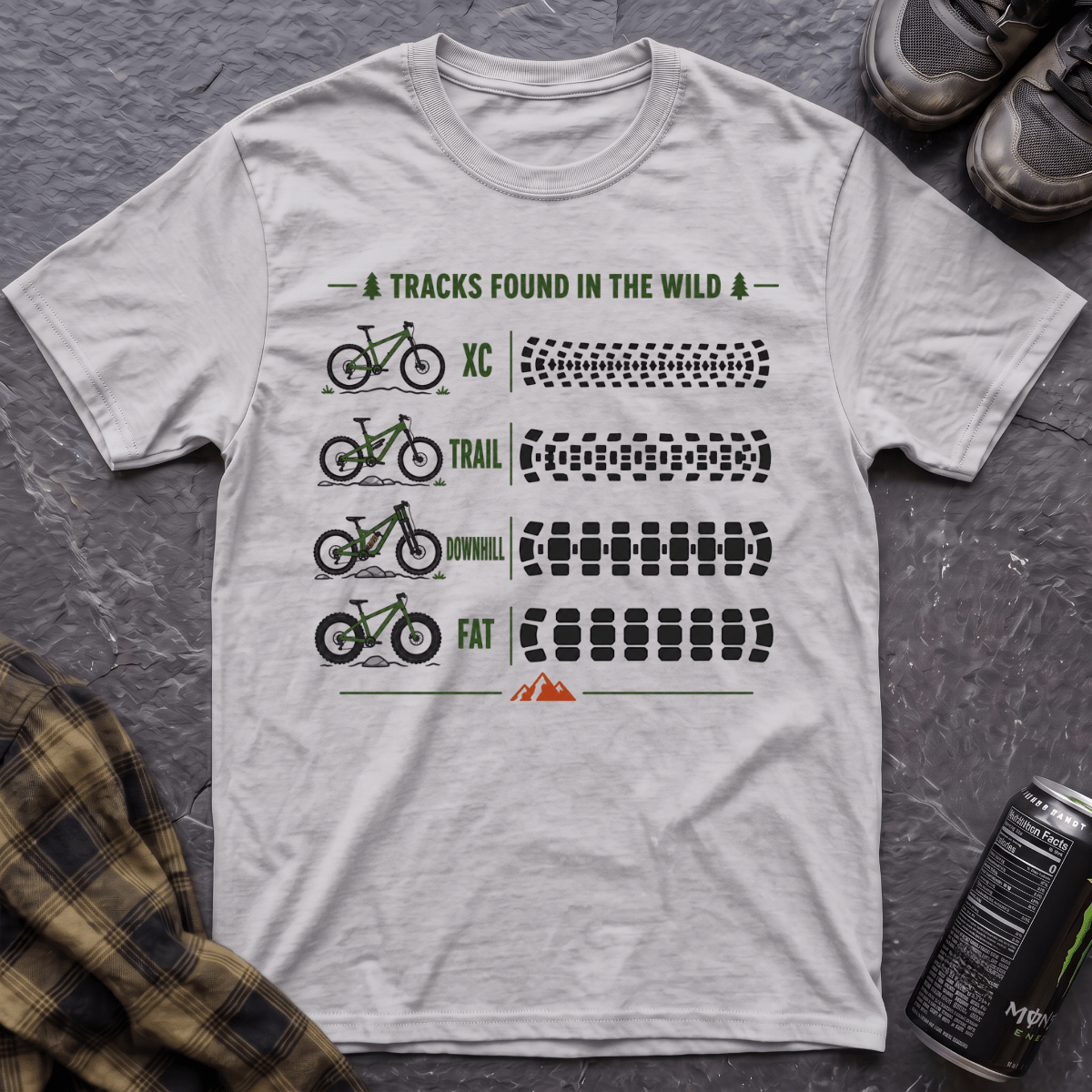Tracks Found In The Wild T-Shirt - AspenCrestOutdoors