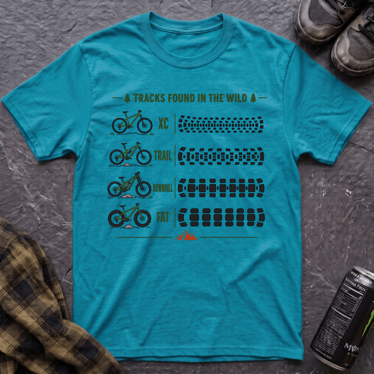 Tracks Found In The Wild T-Shirt - AspenCrestOutdoors