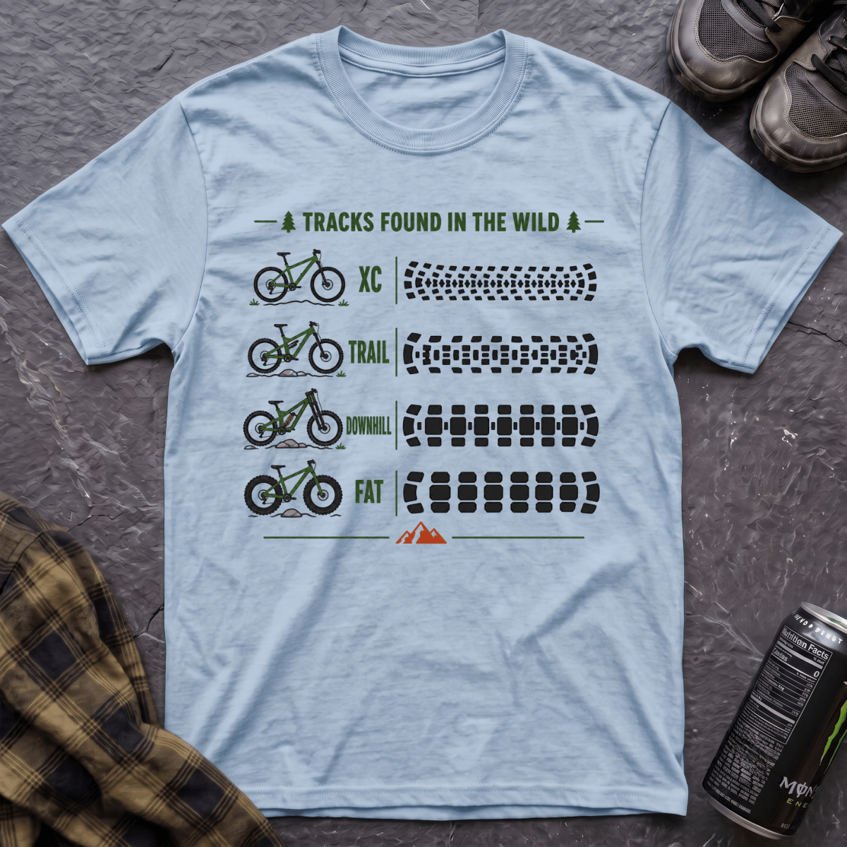 Tracks Found In The Wild T-Shirt - AspenCrestOutdoors