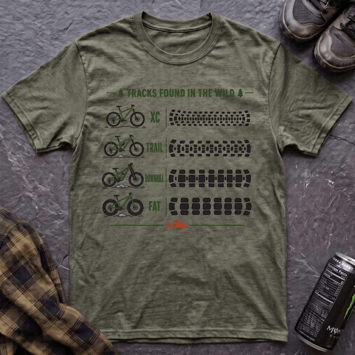 Tracks Found In The Wild T-Shirt - AspenCrestOutdoors