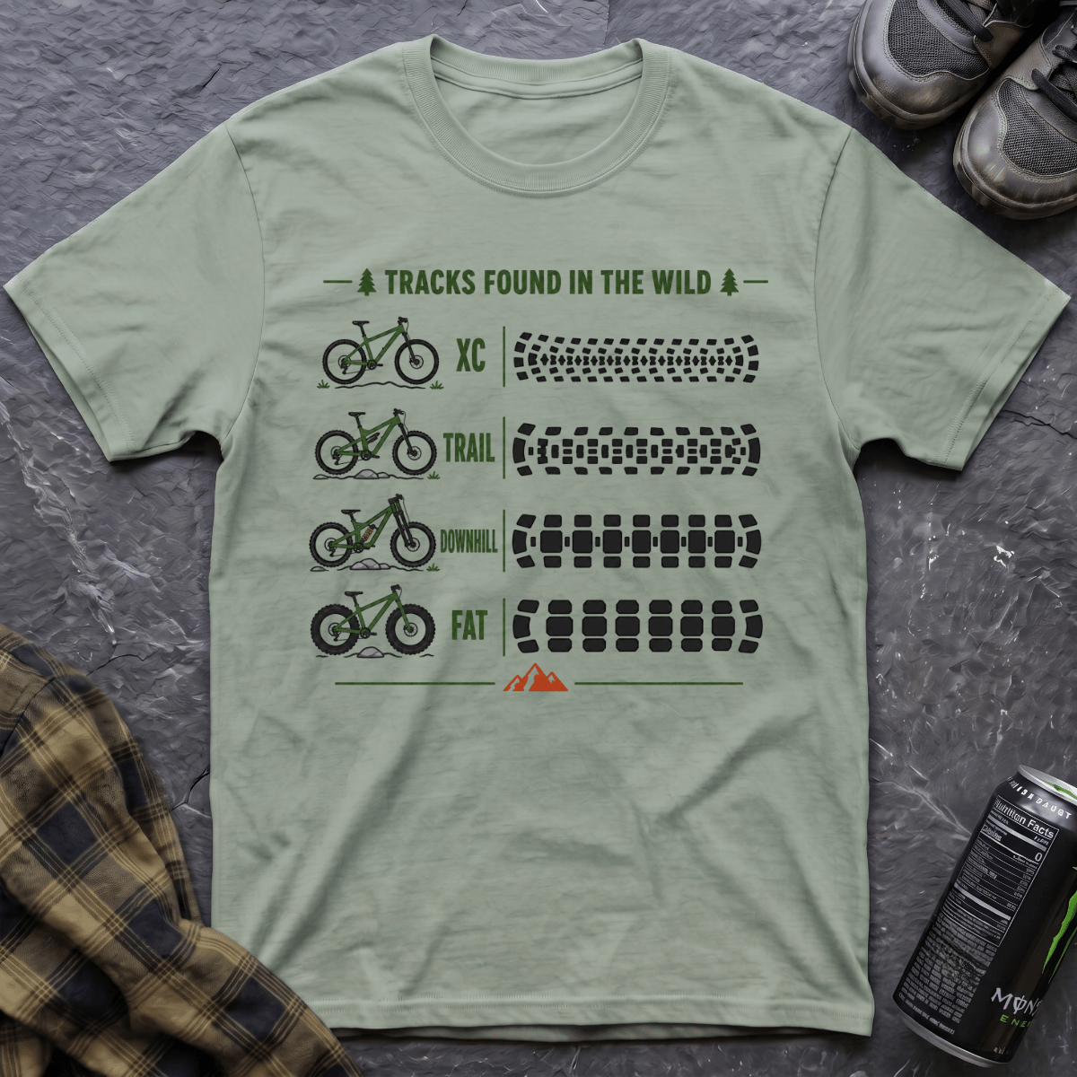 Tracks Found In The Wild T-Shirt - AspenCrestOutdoors