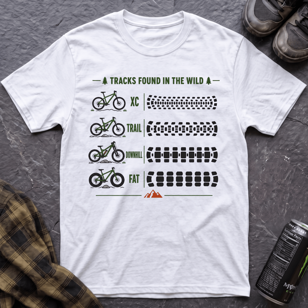 Tracks Found In The Wild T-Shirt - AspenCrestOutdoors