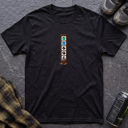 Trail Sign T-Shirt - AspenCrestOutdoors