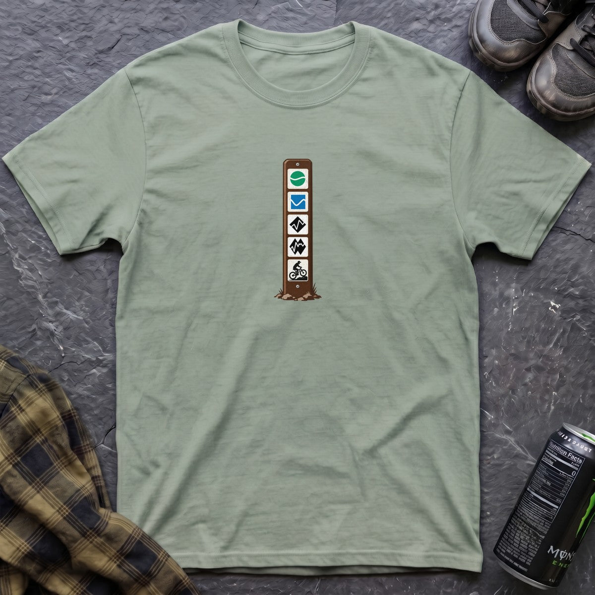 Trail Sign T-Shirt - AspenCrestOutdoors