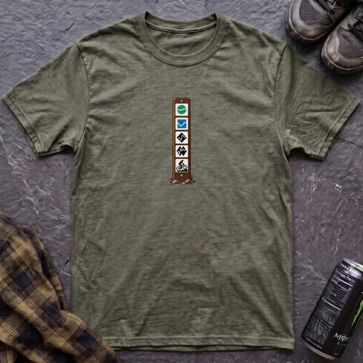 Trail Sign T-Shirt - AspenCrestOutdoors