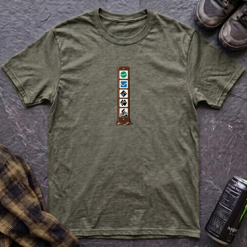 Trail Sign T-Shirt - AspenCrestOutdoors