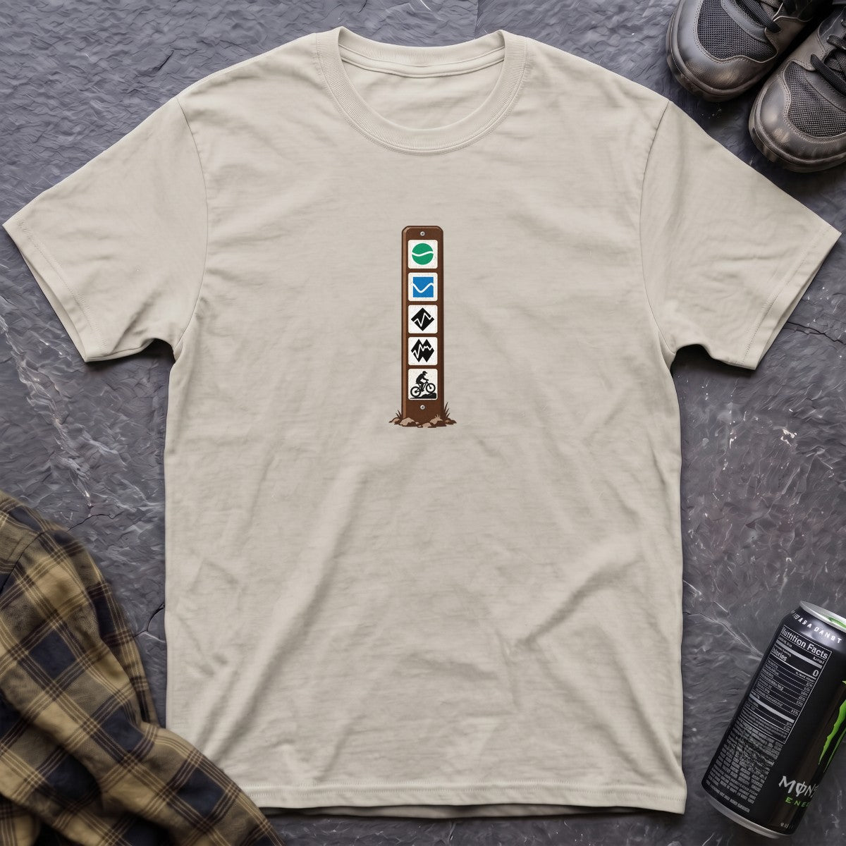 Trail Sign T-Shirt - AspenCrestOutdoors