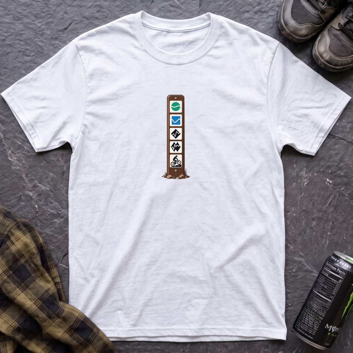 Trail Sign T-Shirt - AspenCrestOutdoors