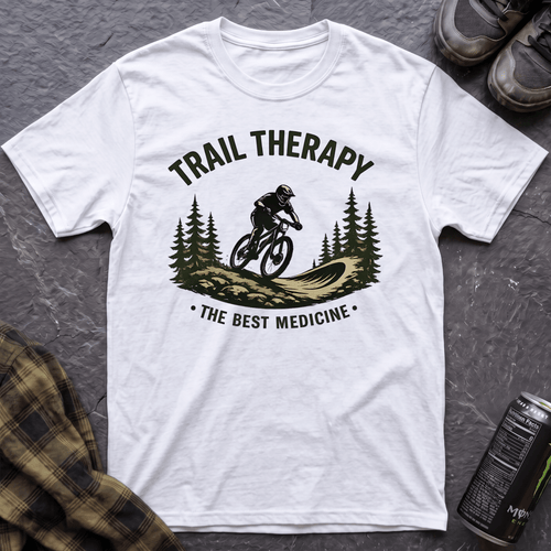 Trail Therapy The Best Medicine T-Shirt - AspenCrestOutdoors