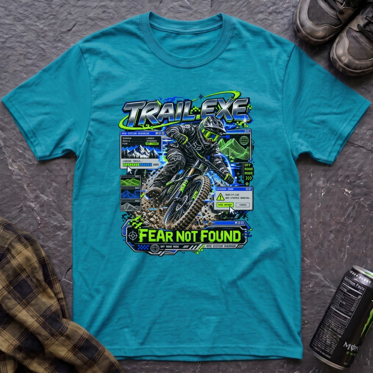 Trail.exe Retro Y2K T-Shirt - AspenCrestOutdoors