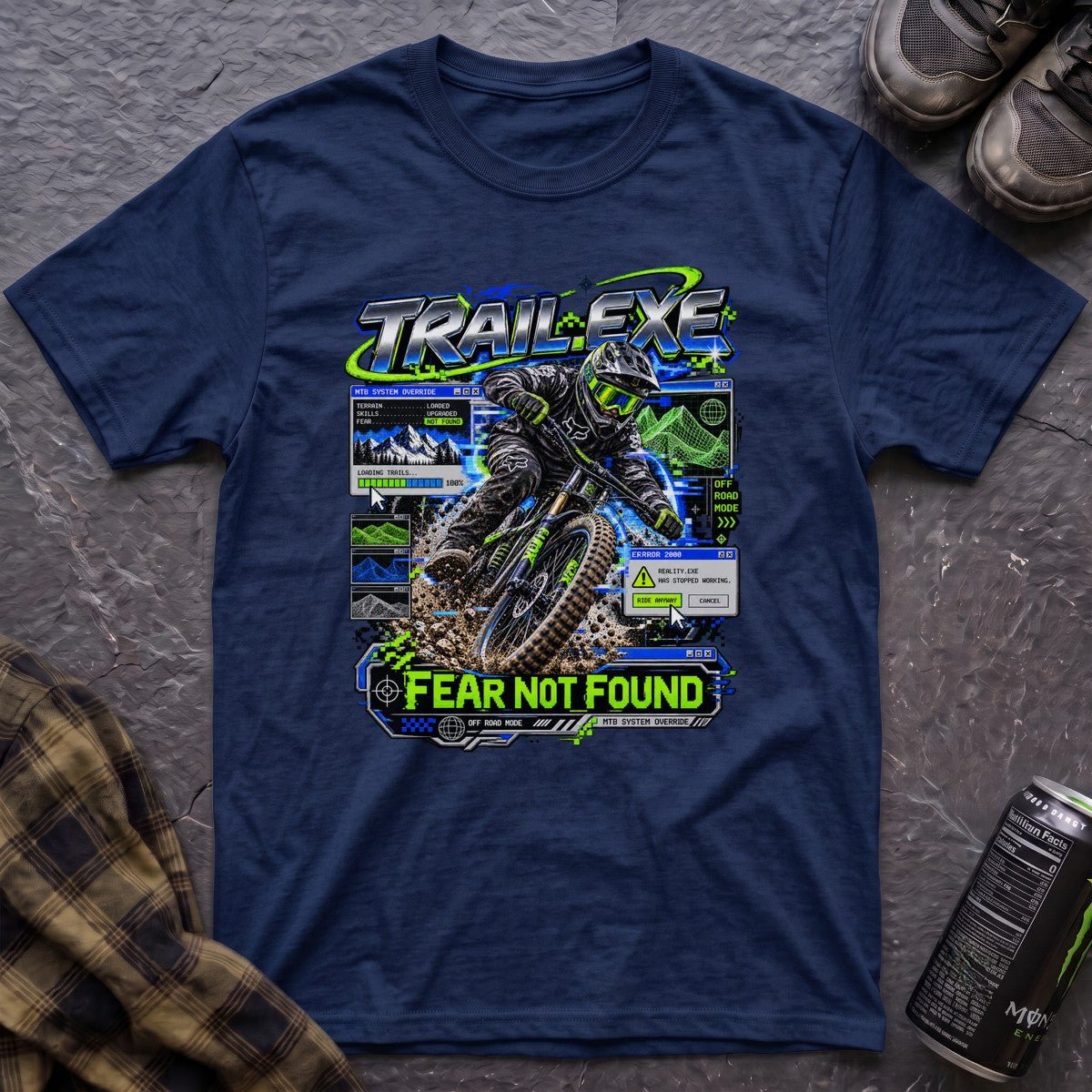 Trail.exe Retro Y2K T-Shirt - AspenCrestOutdoors
