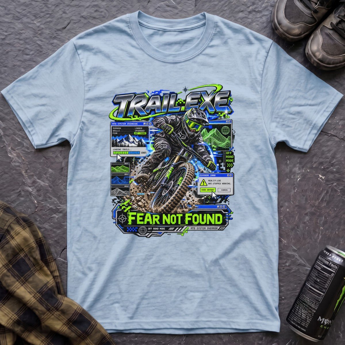 Trail.exe Retro Y2K T-Shirt - AspenCrestOutdoors