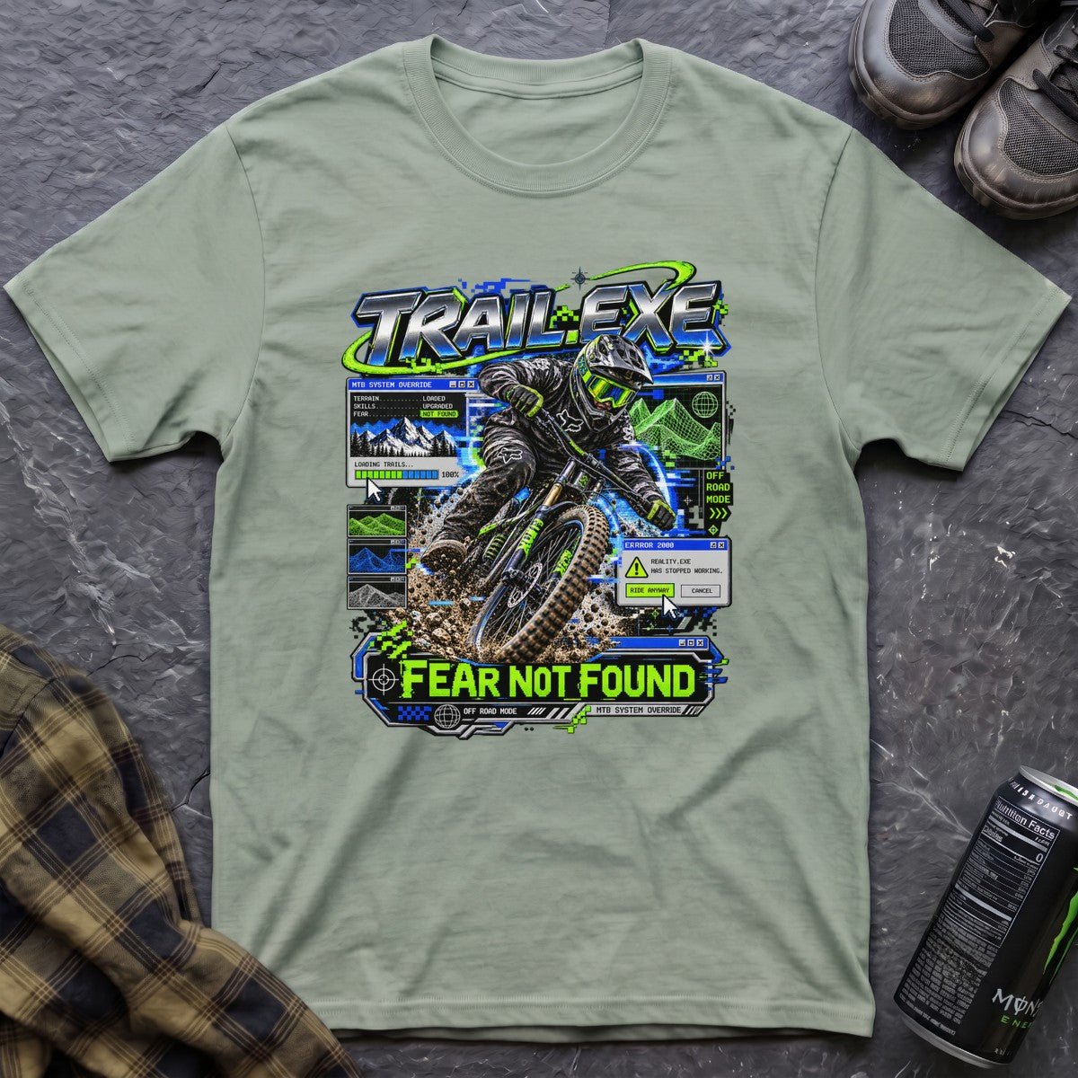 Trail.exe Retro Y2K T-Shirt - AspenCrestOutdoors