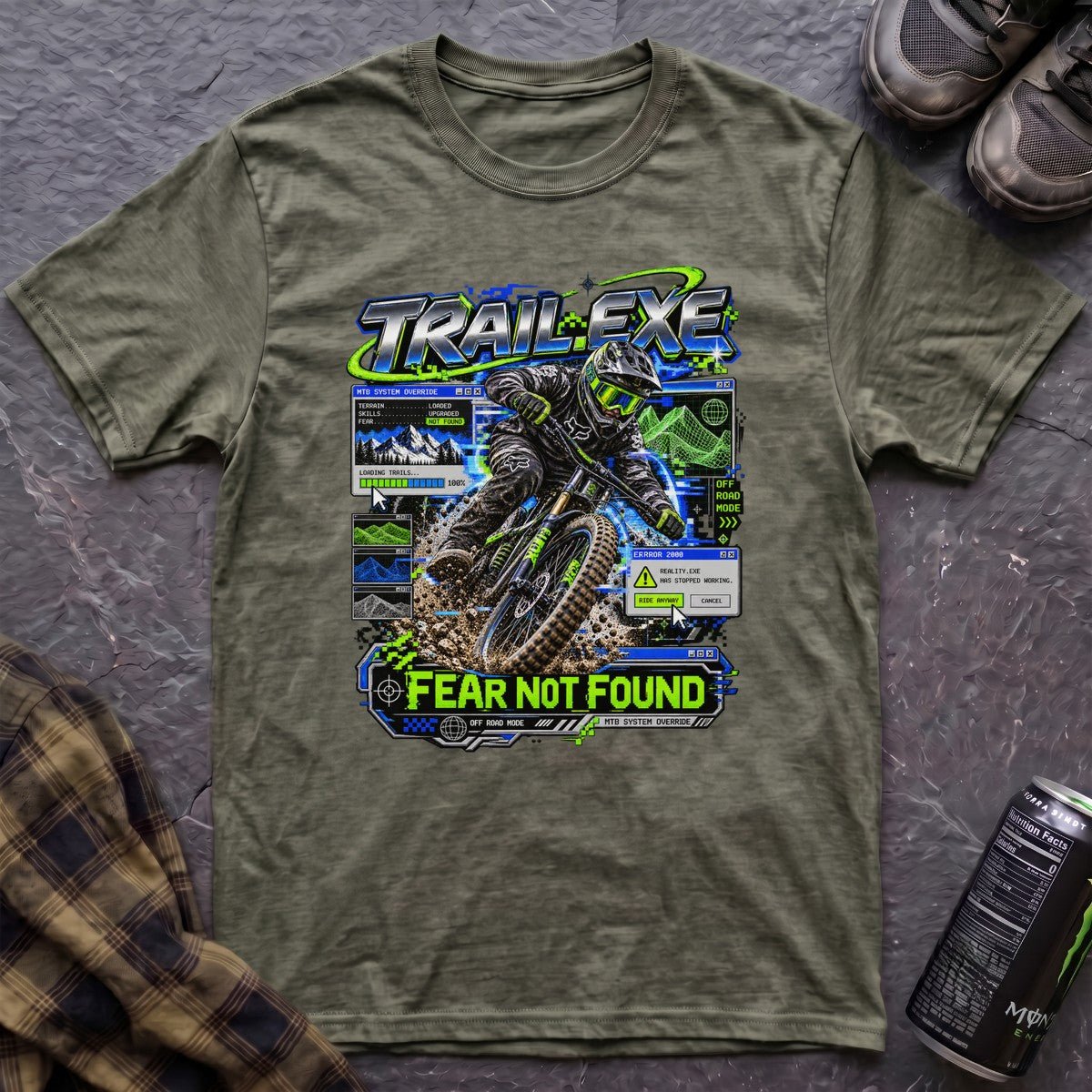 Trail.exe Retro Y2K T-Shirt - AspenCrestOutdoors