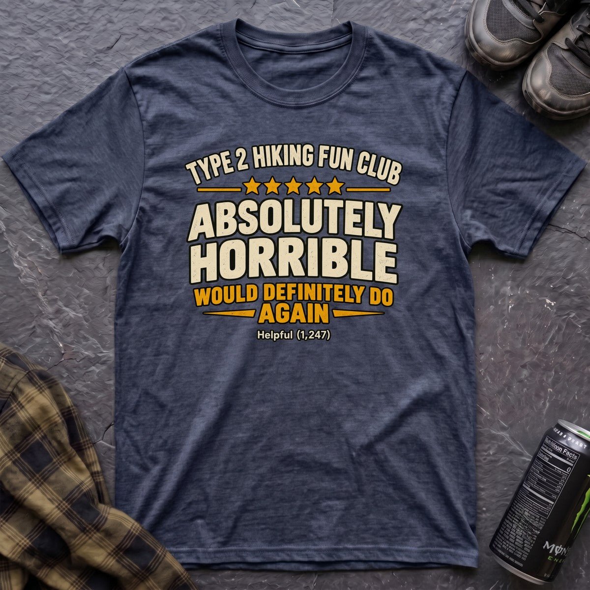 Type 2 Fun Club Hiking T-Shirt - AspenCrestOutdoors