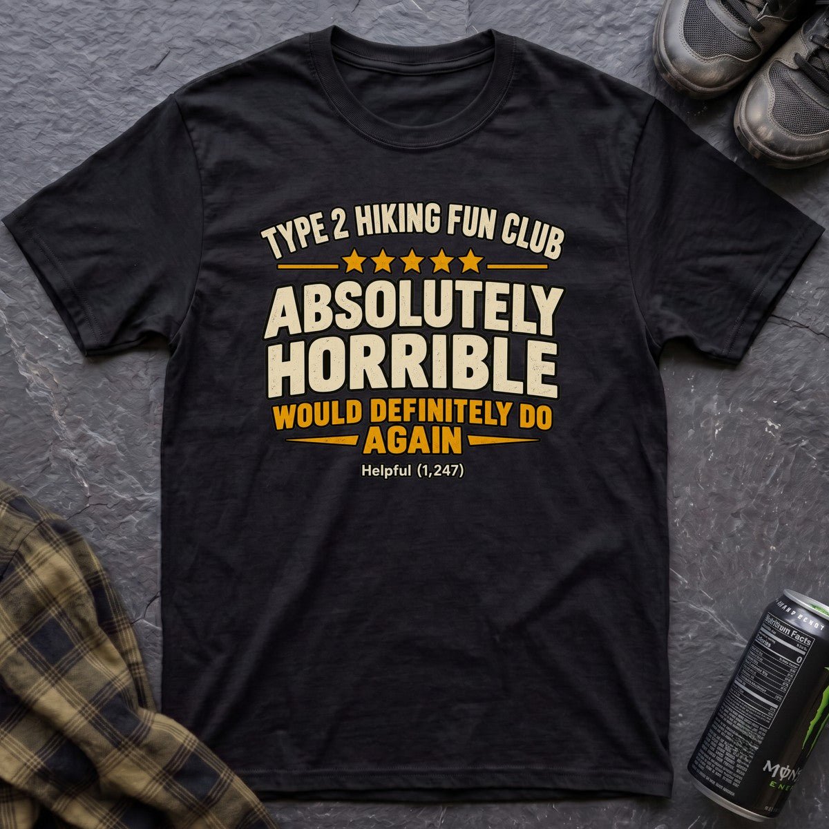 Type 2 Fun Club Hiking T-Shirt - AspenCrestOutdoors