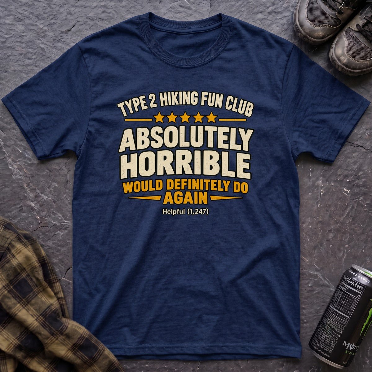 Type 2 Fun Club Hiking T-Shirt - AspenCrestOutdoors