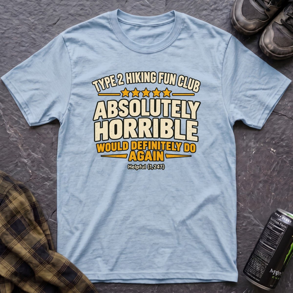 Type 2 Fun Club Hiking T-Shirt - AspenCrestOutdoors