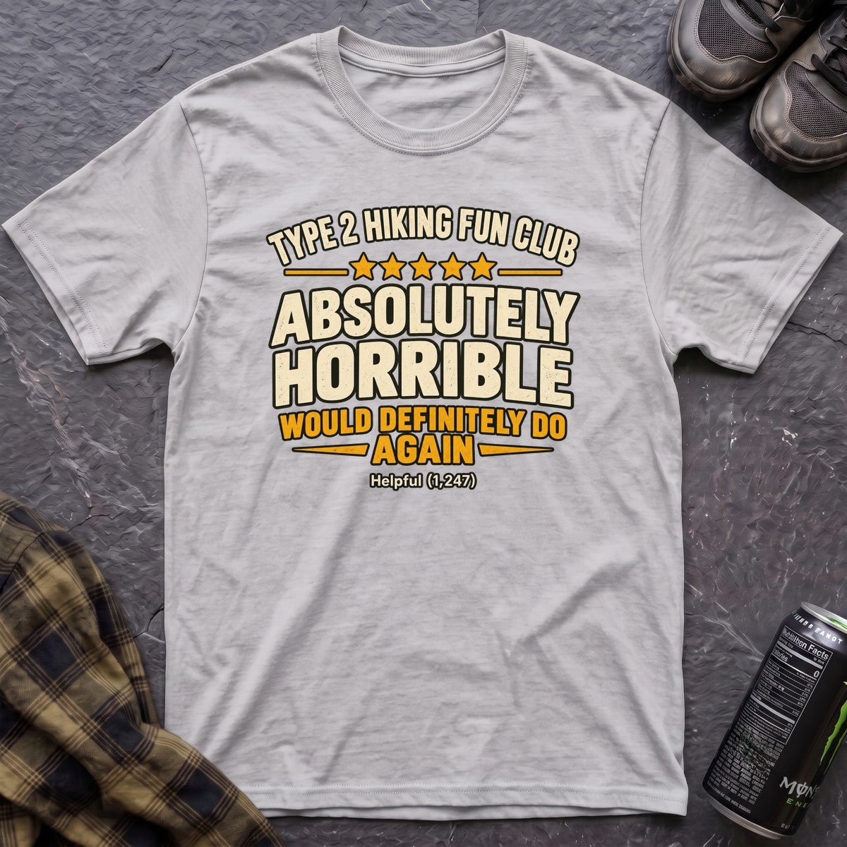 Type 2 Fun Club Hiking T-Shirt - AspenCrestOutdoors