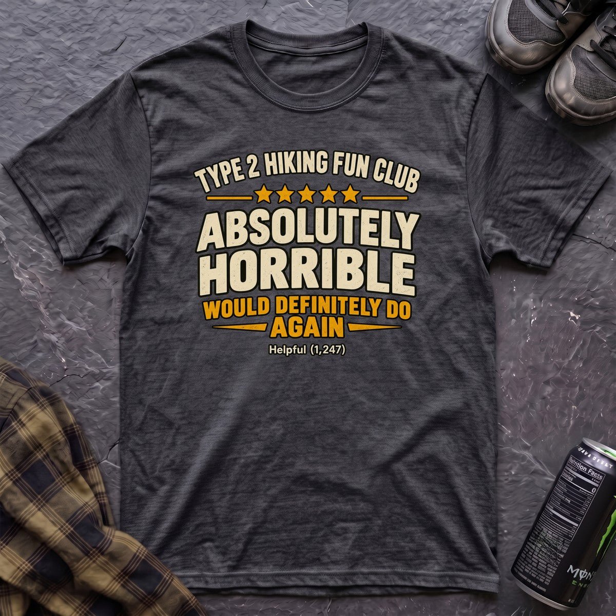 Type 2 Fun Club Hiking T-Shirt - AspenCrestOutdoors
