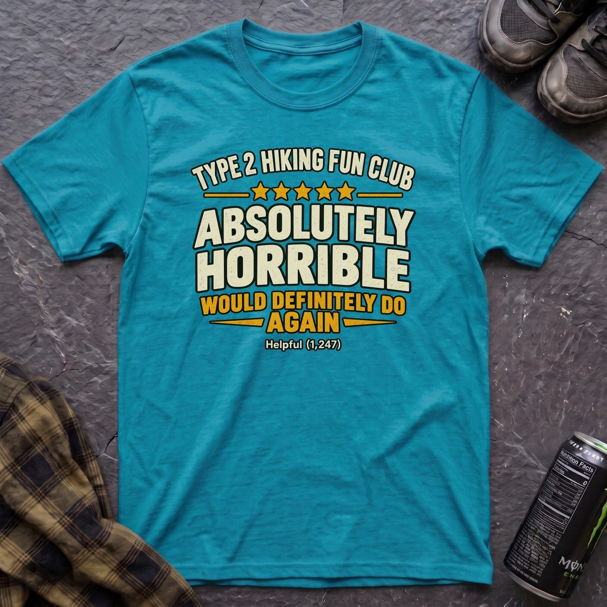 Type 2 Fun Club Hiking T-Shirt - AspenCrestOutdoors