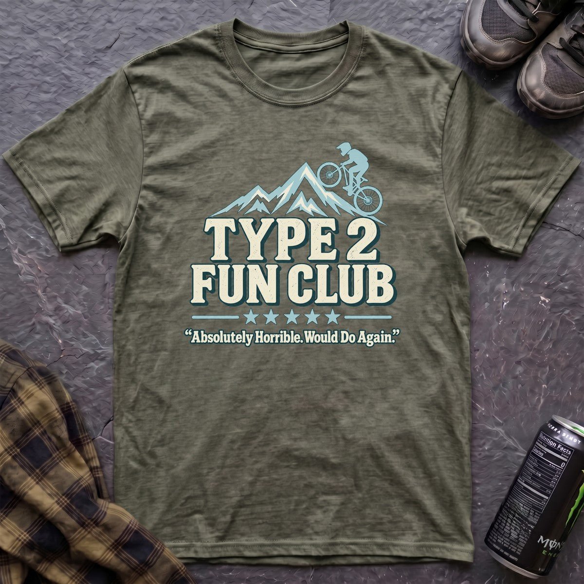Type 2 Fun Club T-Shirt - AspenCrestOutdoors