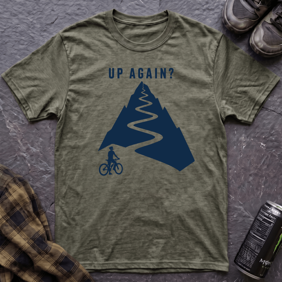 Up Again? T-Shirt - AspenCrestOutdoors