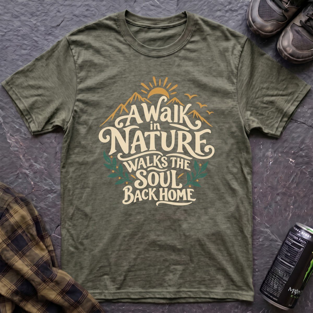 Walk In Nature T-Shirt - AspenCrestOutdoors