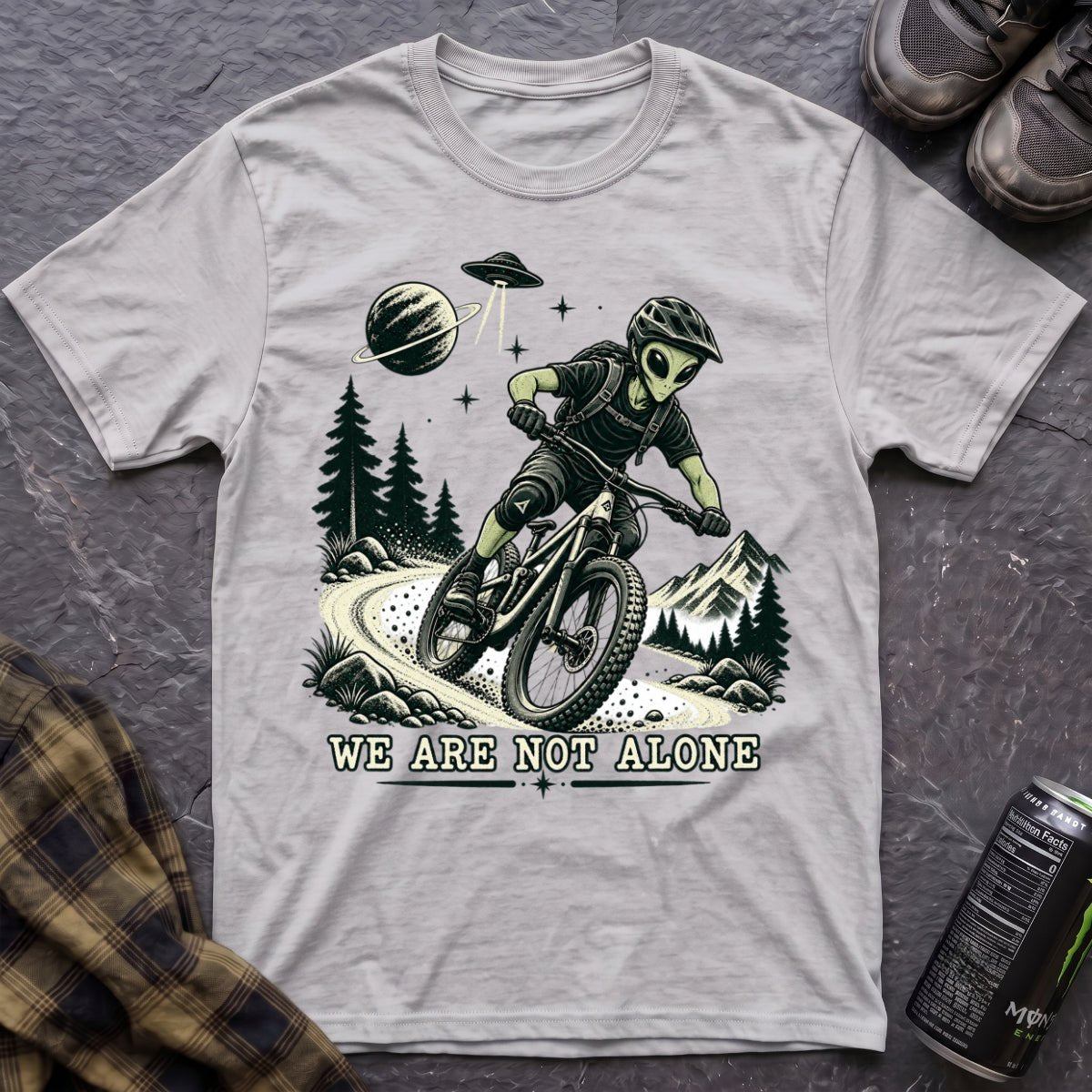 We Are Not Alone T-Shirt - AspenCrestOutdoors