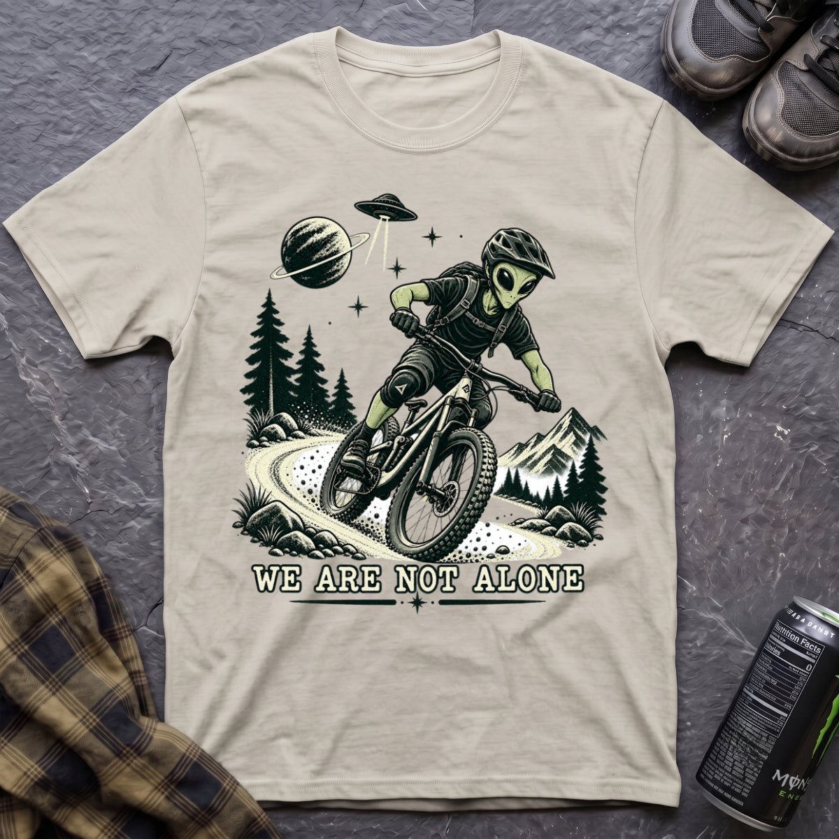 We Are Not Alone T-Shirt - AspenCrestOutdoors
